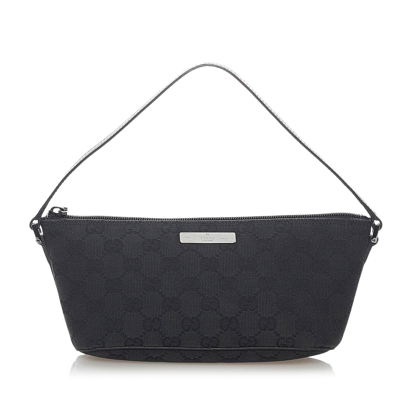 Gucci GG Canvas Boat Baguette (SHG-32409)