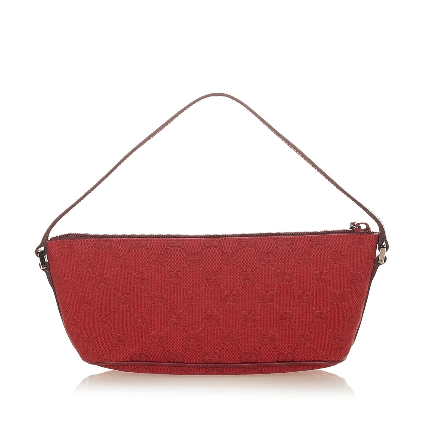 Gucci GG Canvas Boat Baguette (SHG-32496)