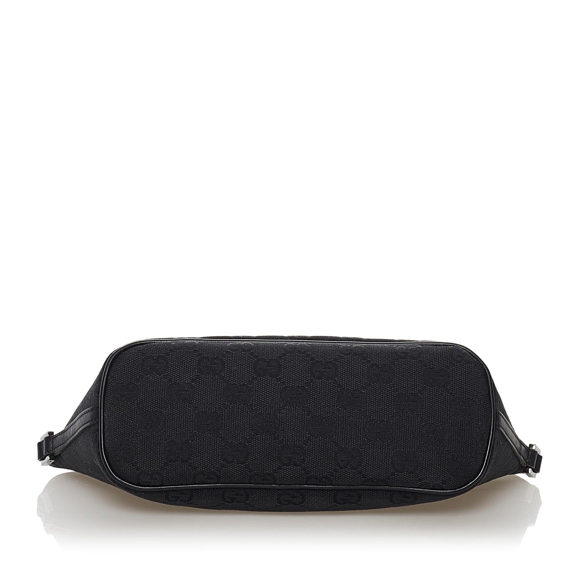 Gucci GG Canvas Boat Baguette (SHG-32776)