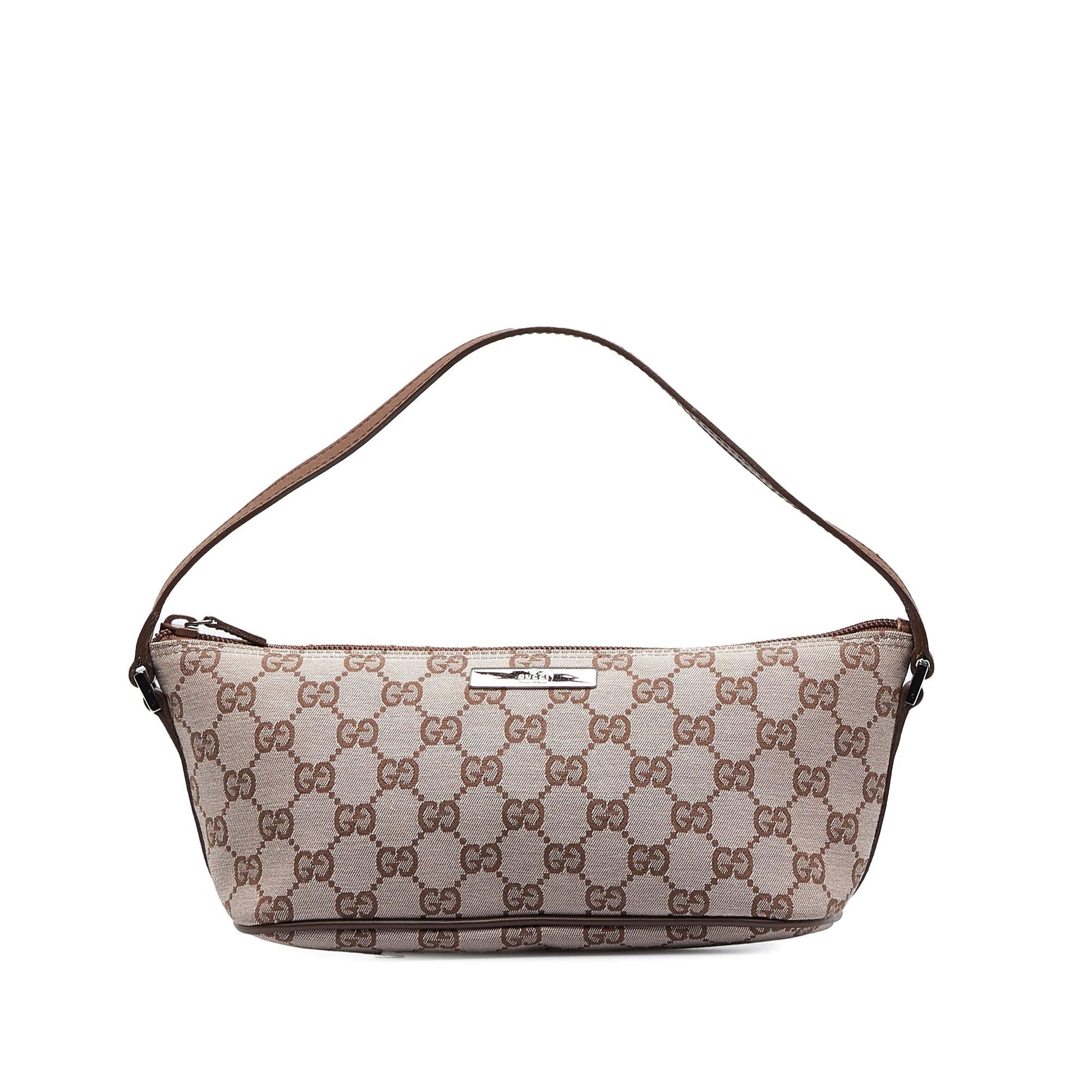 Gucci Monogram Canvas Crossbody
