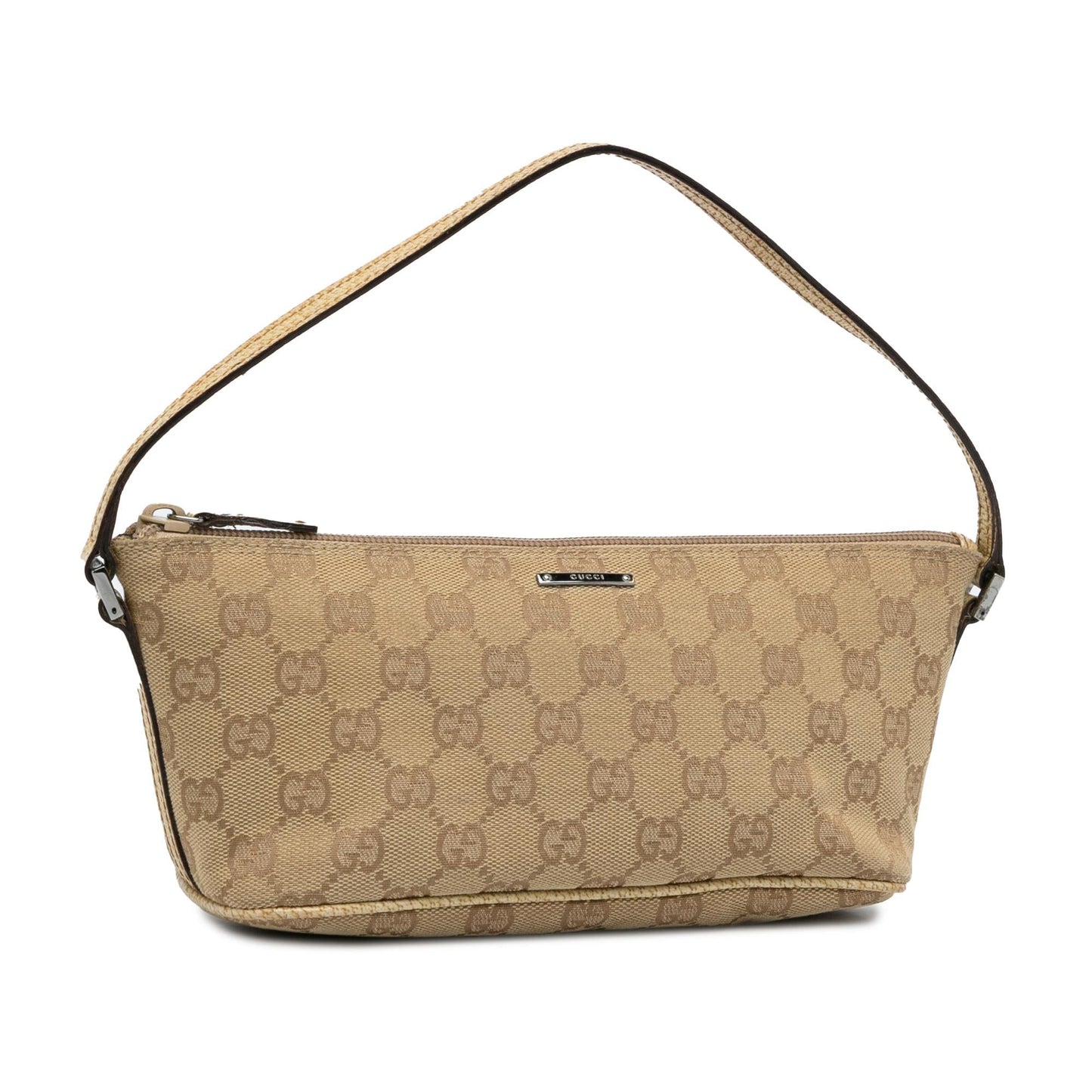 Gucci Pochette Canvas Shoulder Bag