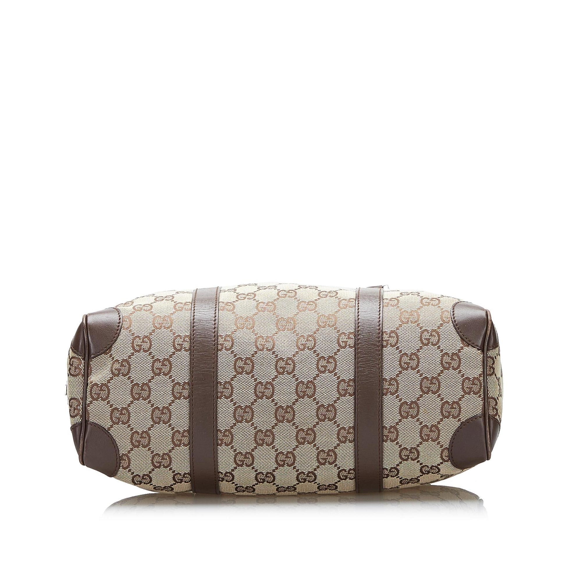 Gucci GG Canvas Boston Bag (SHG-Q90qeq)