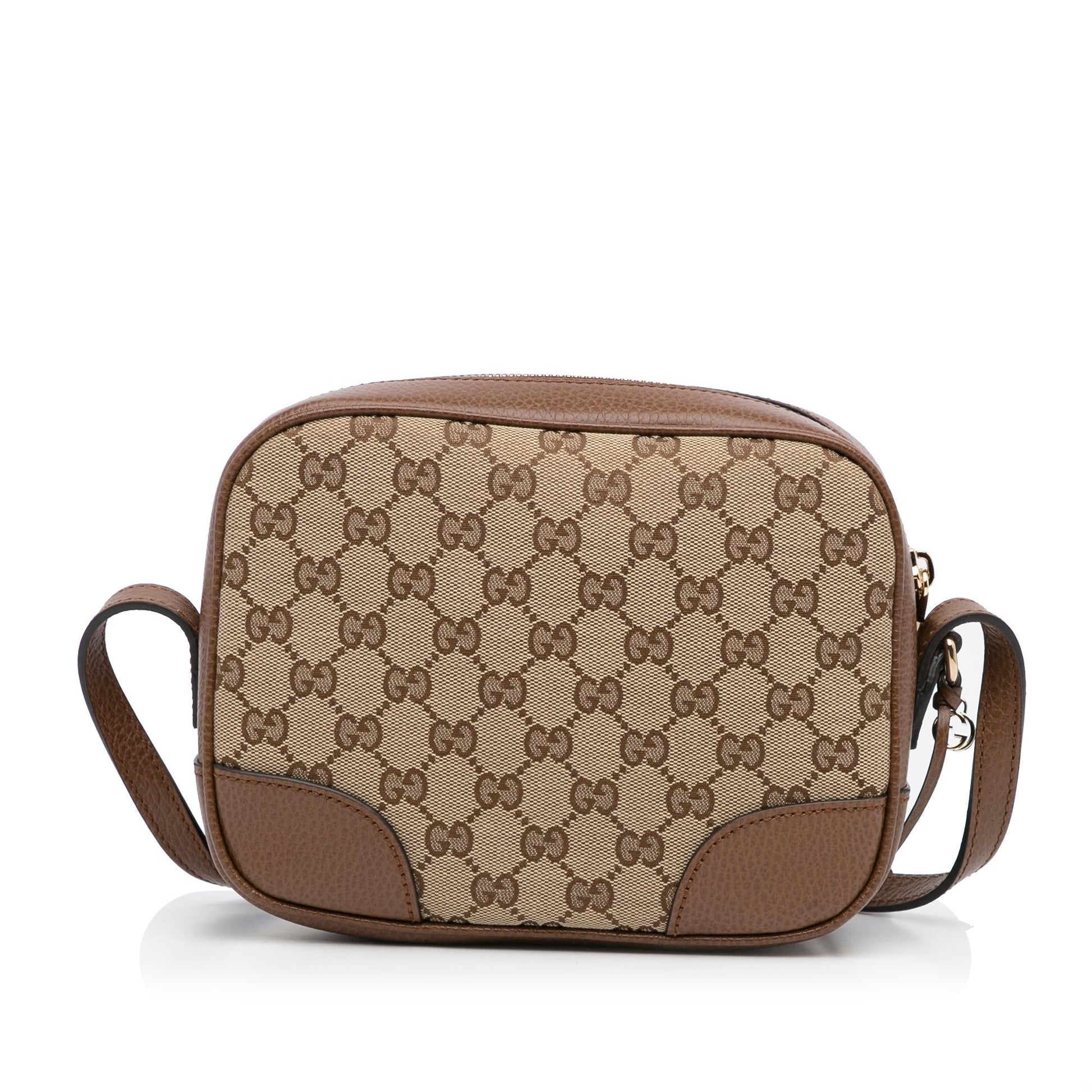 Gucci Monogram Canvas Crossbody