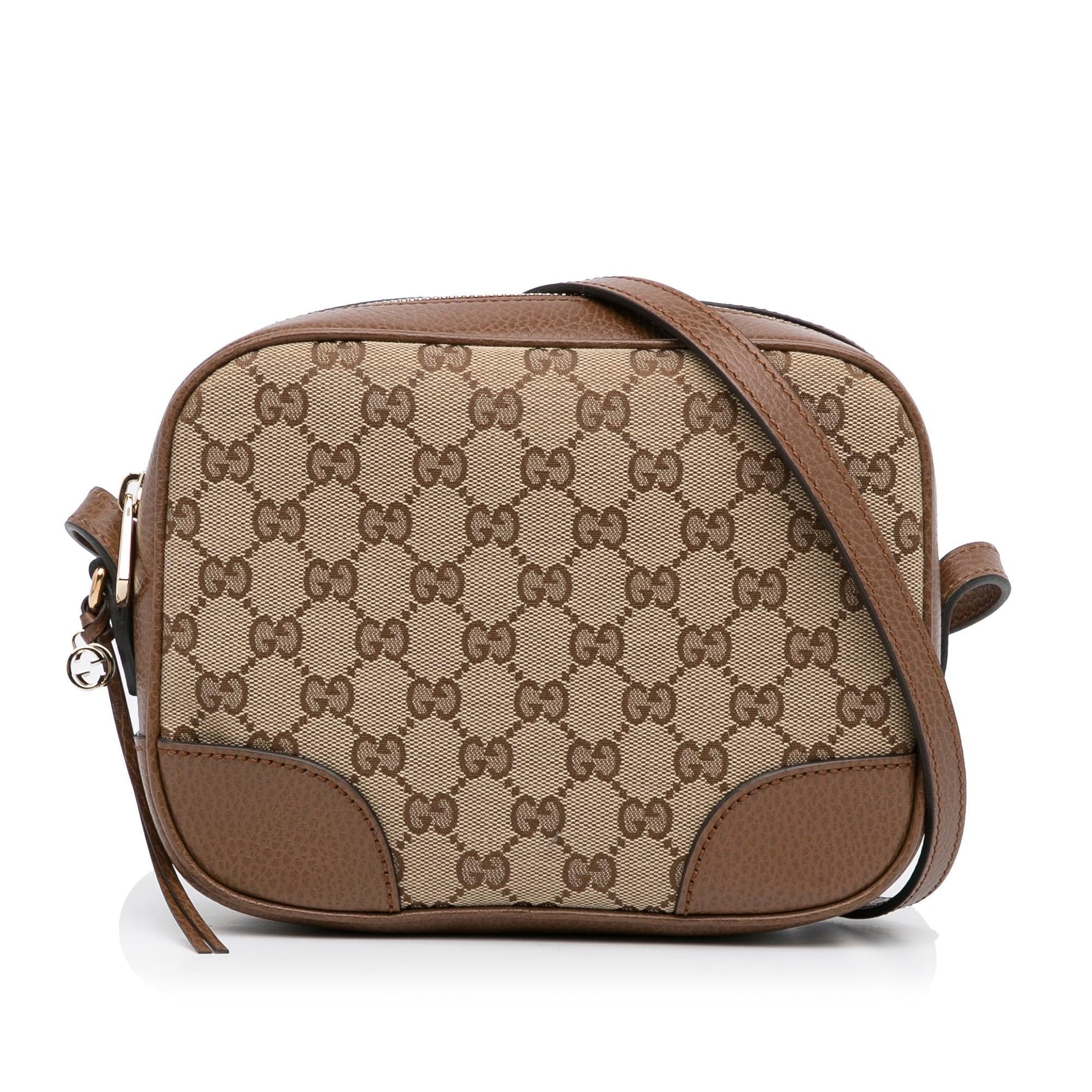 Gucci Monogram Canvas Crossbody