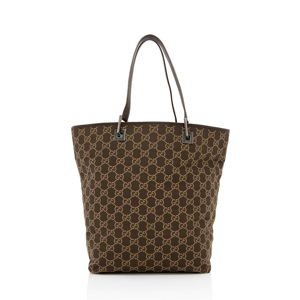 Gucci Monogram Canvas Tote