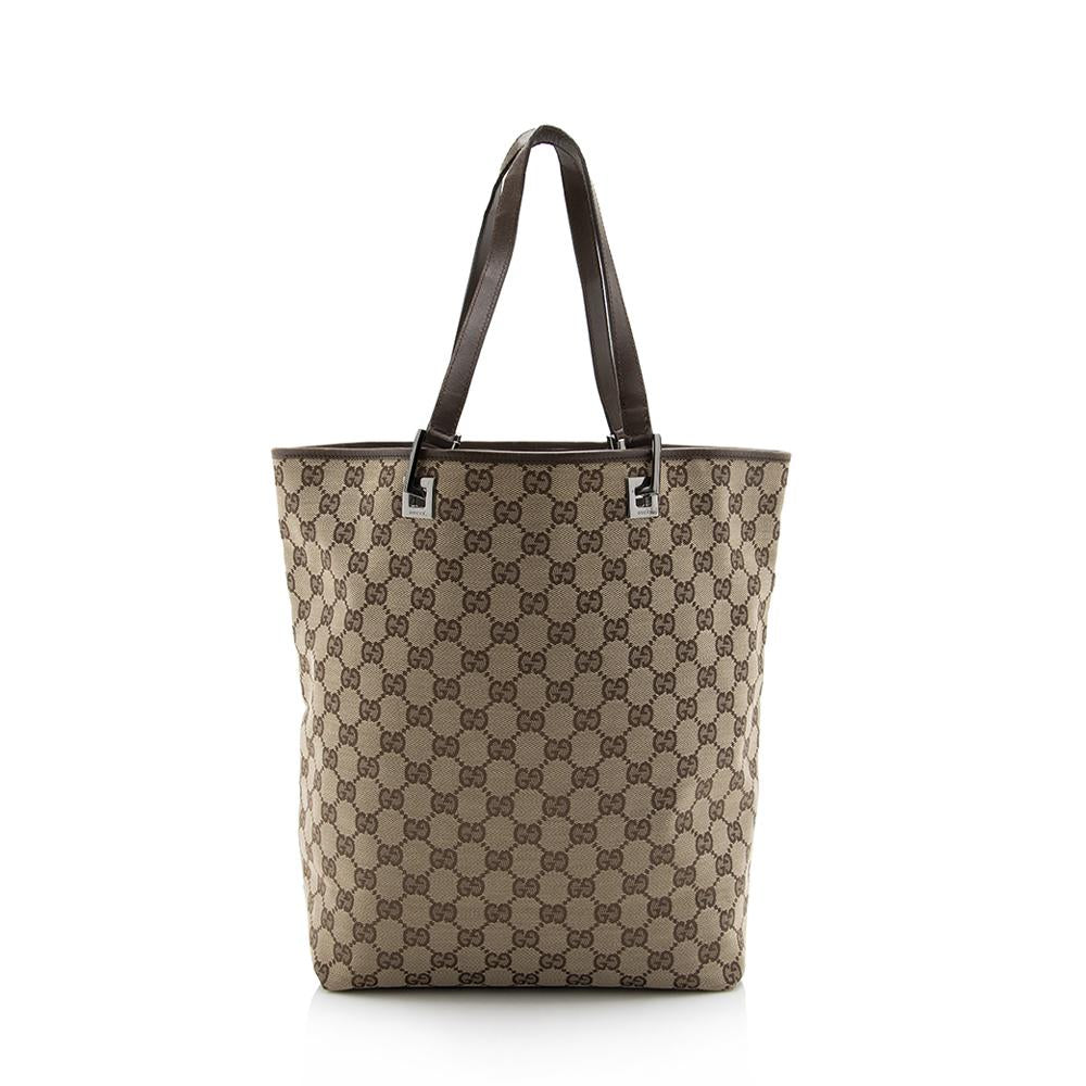 Gucci Canvas Monogram Tote Style 72