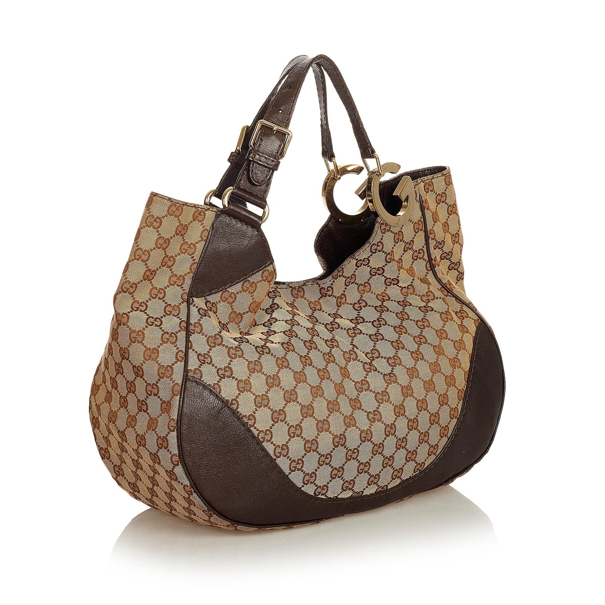Gucci GG Canvas Charlotte Tote Bag (SHG-25840)