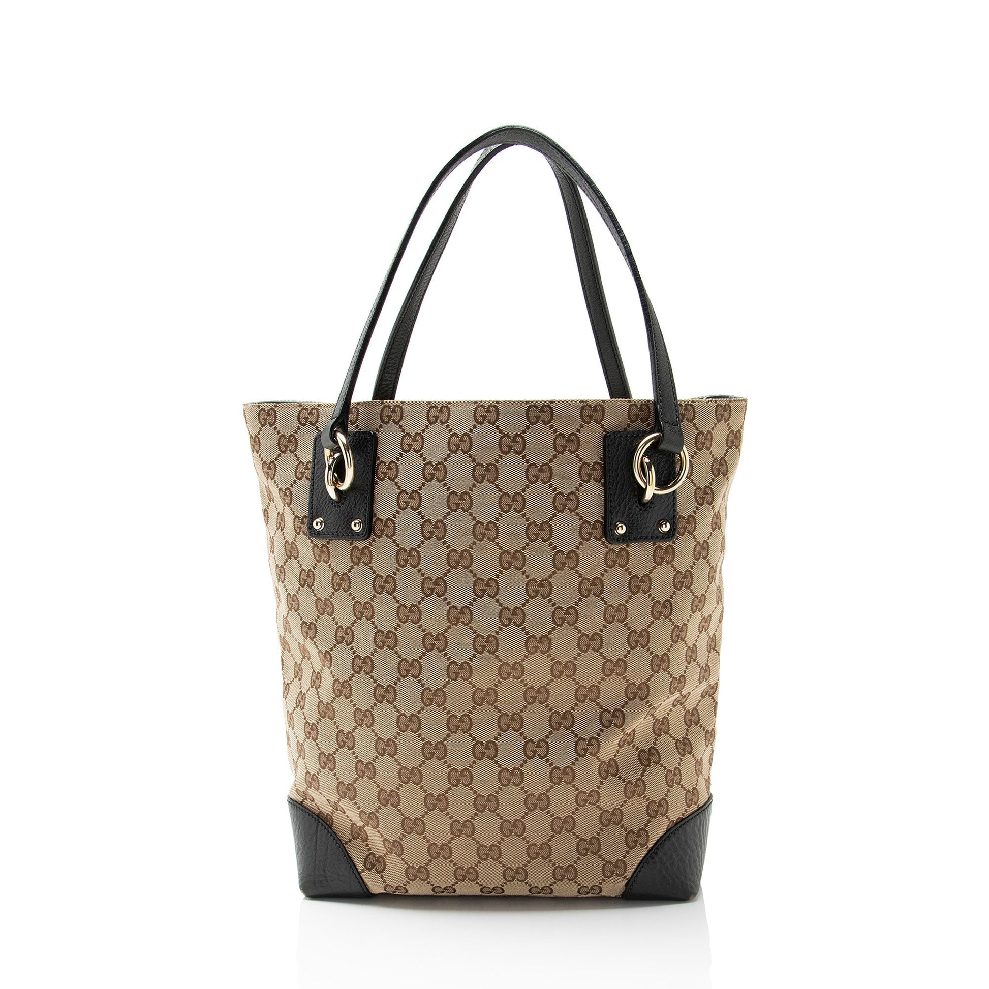 Gucci GG Canvas Charm Medium N/S Tote