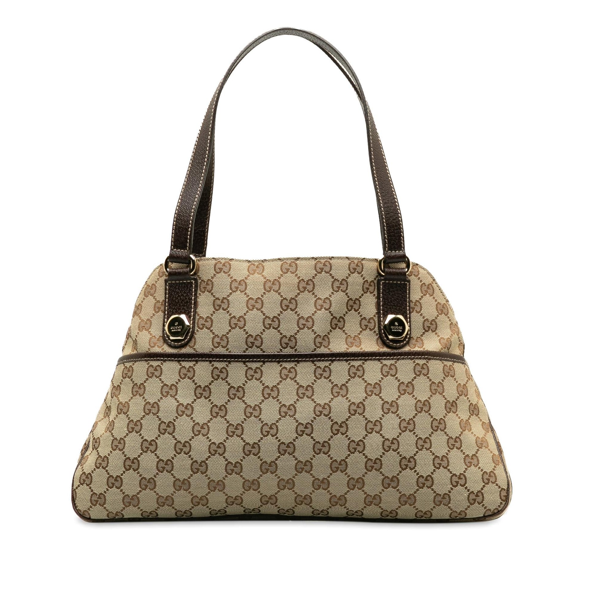 Gucci Canvas Shoulder Bag