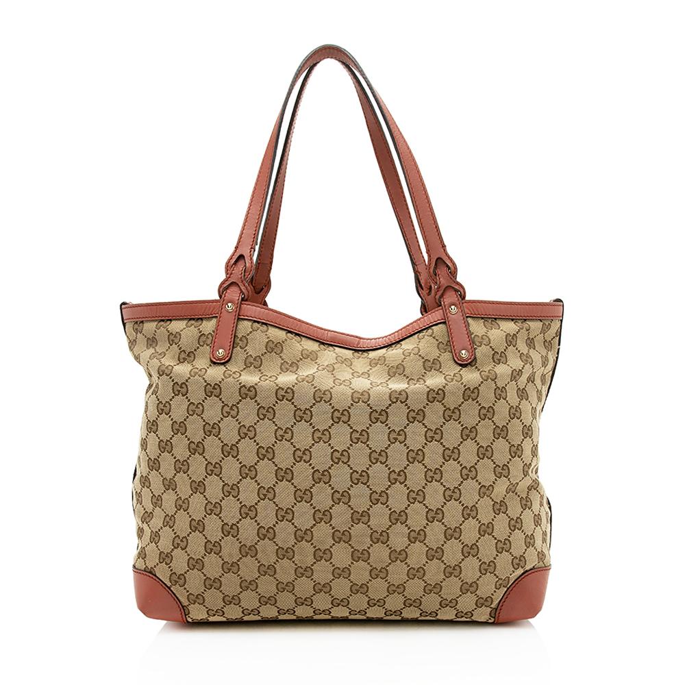 Gucci Canvas Monogram Tote Style 160