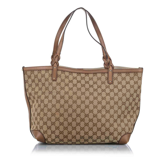 Gucci Monogram Canvas Tote