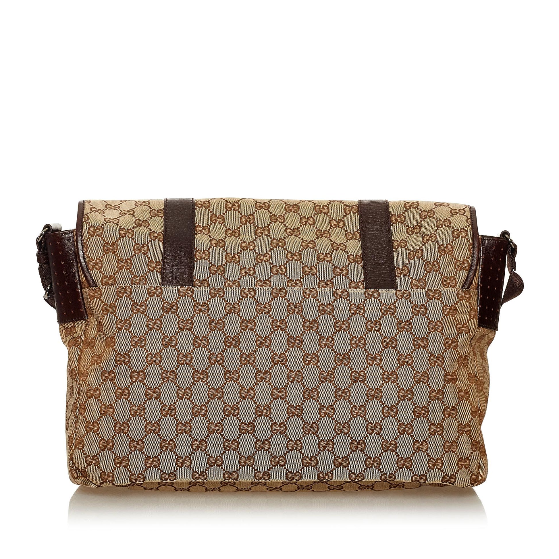Gucci GG Canvas Crossbody Bag (SHG-28989)