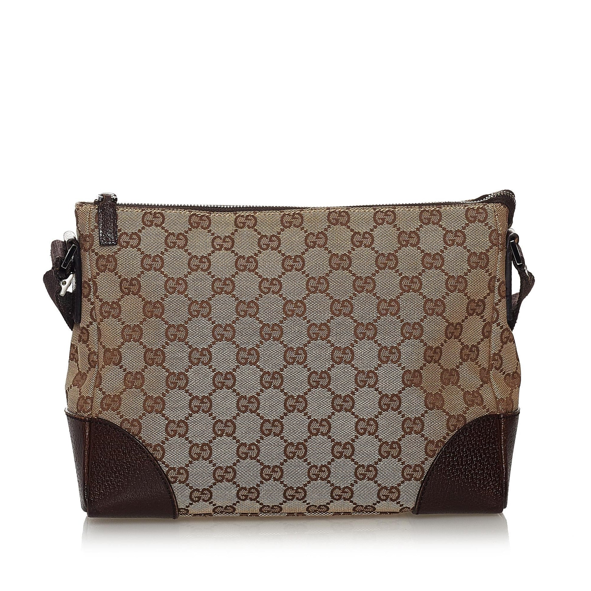 Gucci GG Canvas Crossbody Bag (SHG-31469)
