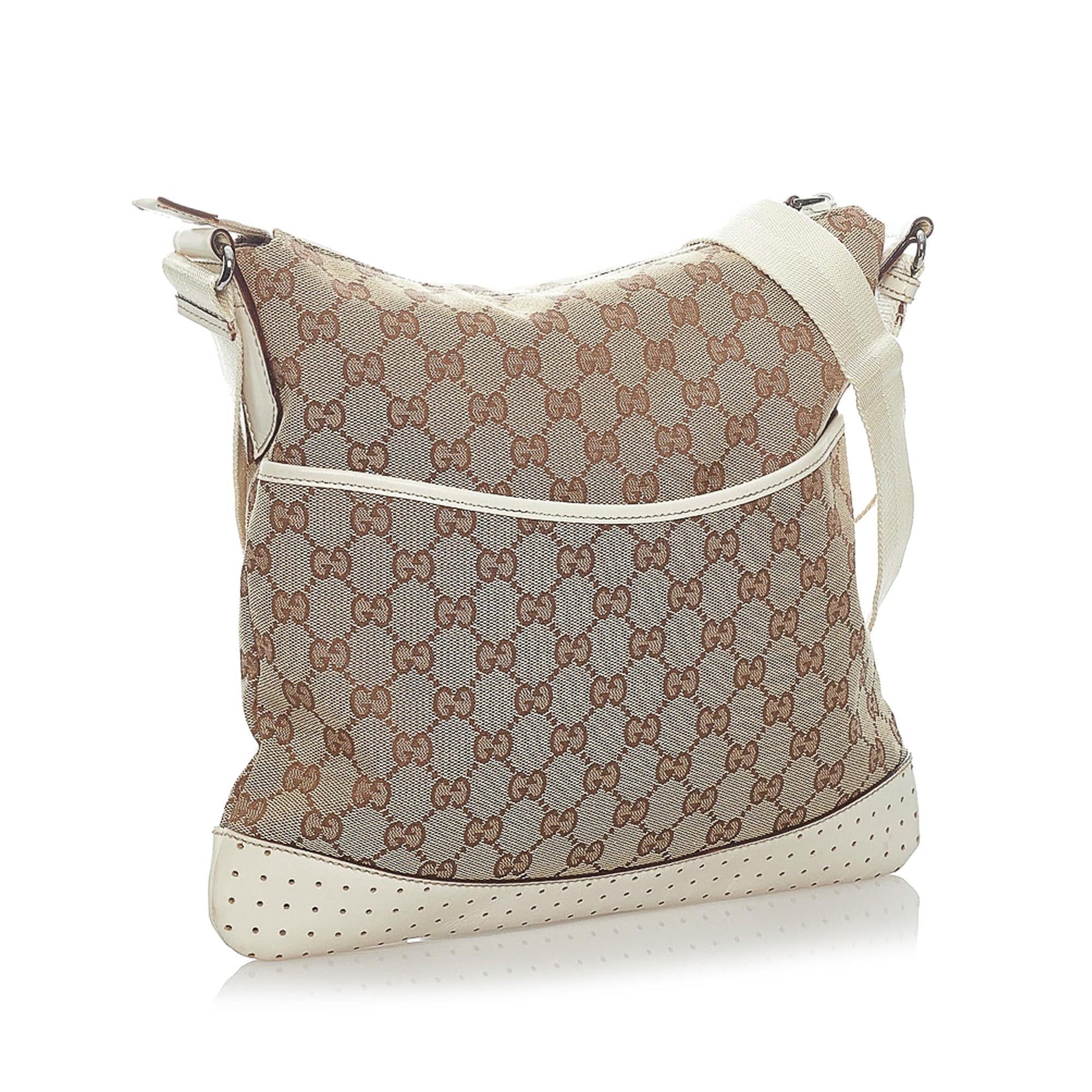 Gucci GG Canvas Crossbody Bag (SHG-32226)
