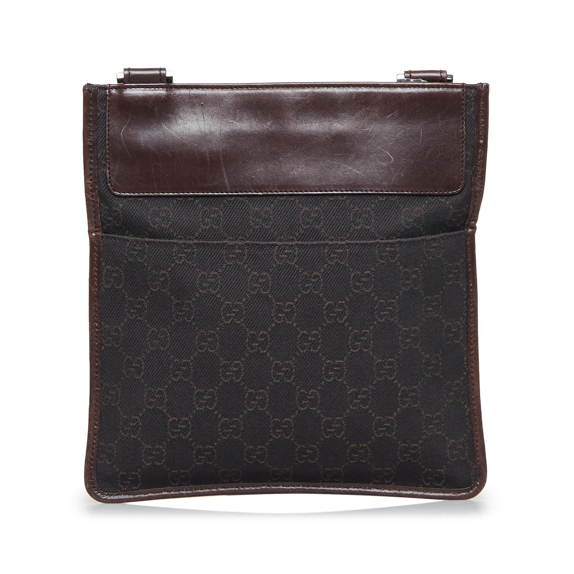 Gucci GG Canvas Crossbody Bag (SHG-Doon0V)