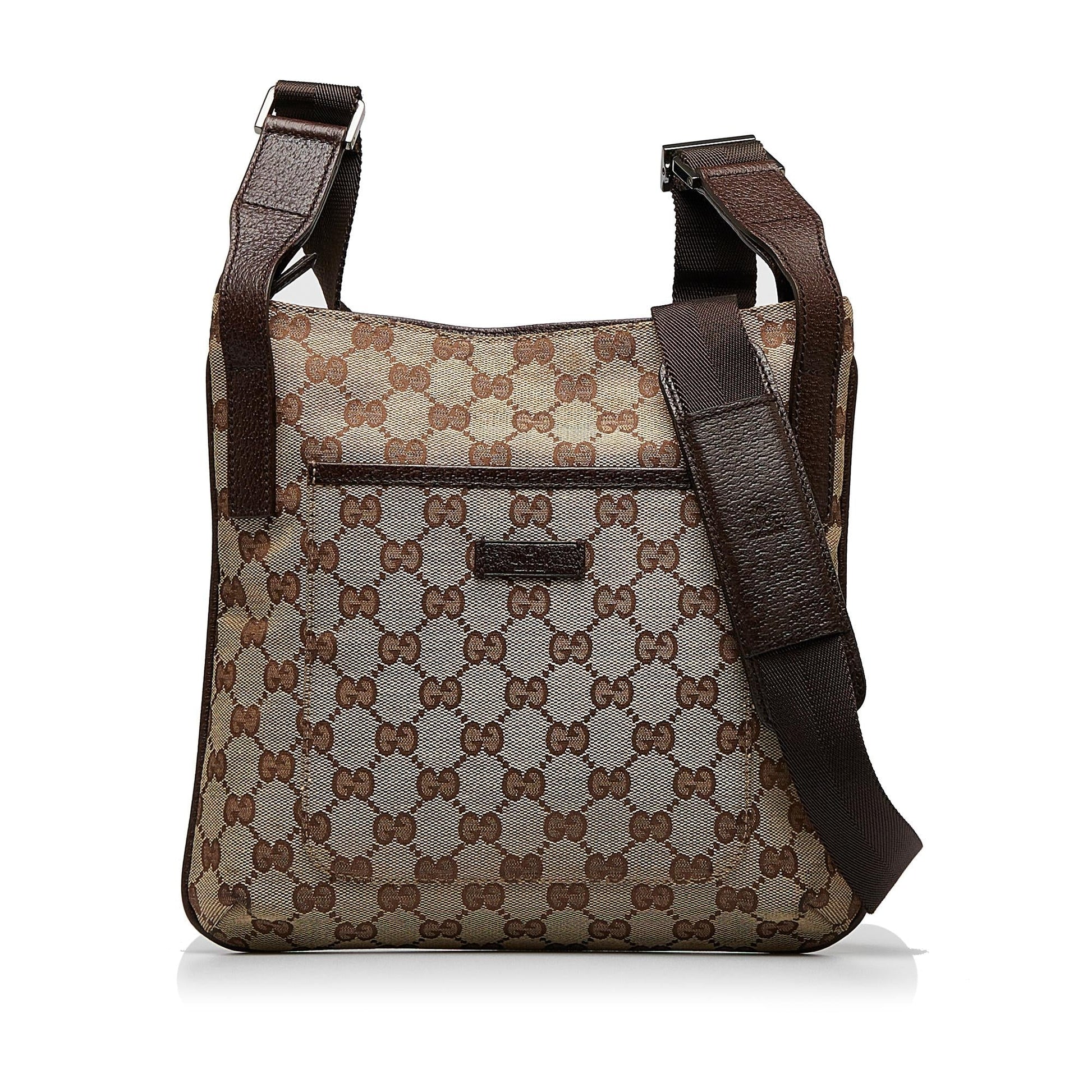 Gucci GG Canvas Crossbody Bag (SHG-AAZBQc)
