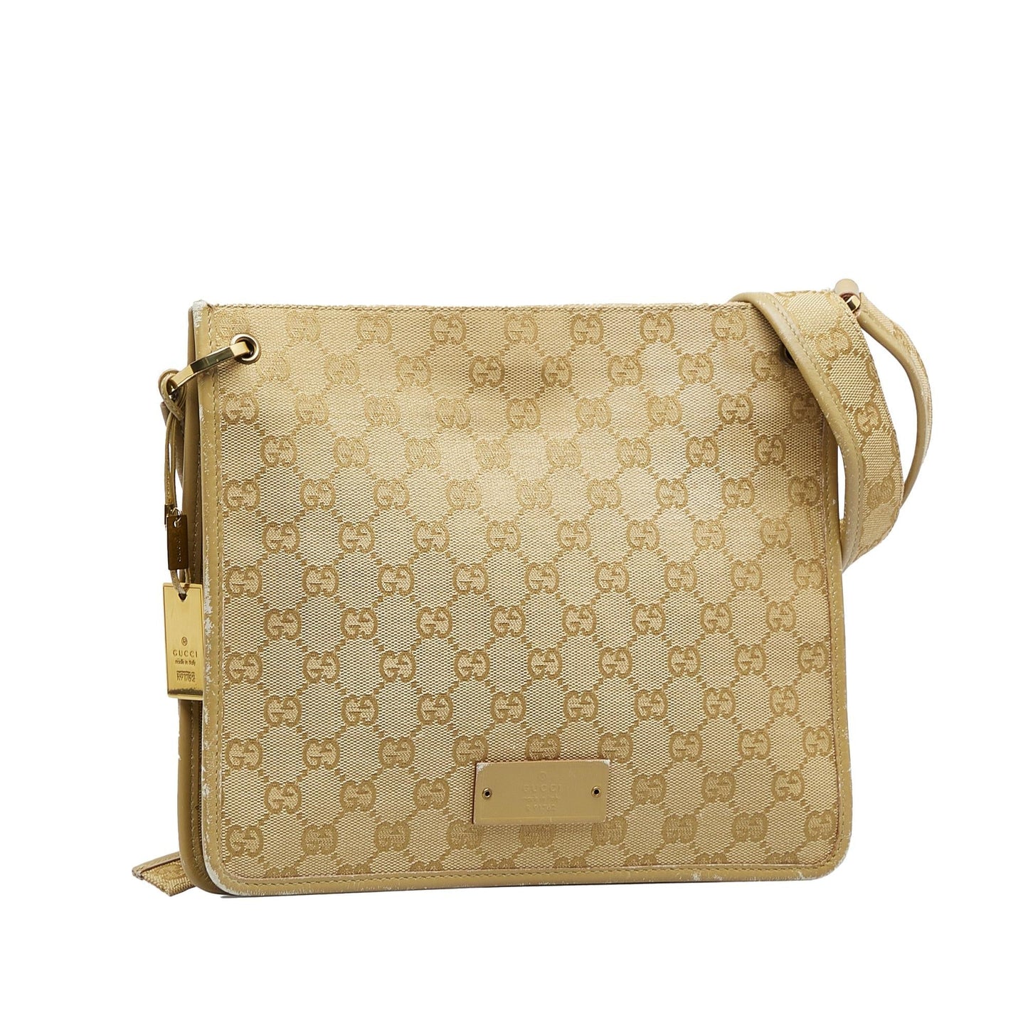Gucci Monogram Canvas Crossbody