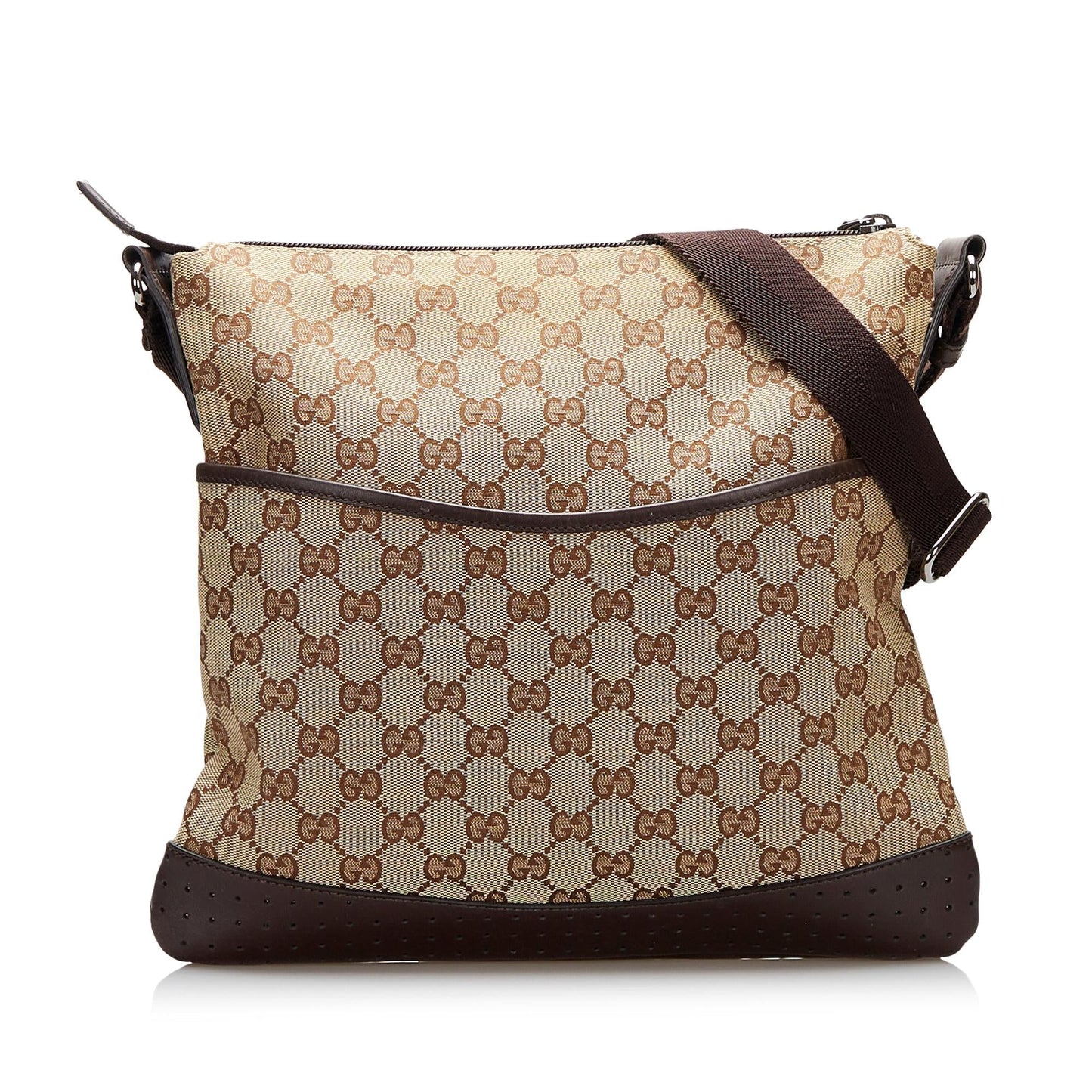 Gucci GG Canvas Crossbody (SHG-hh43k8)
