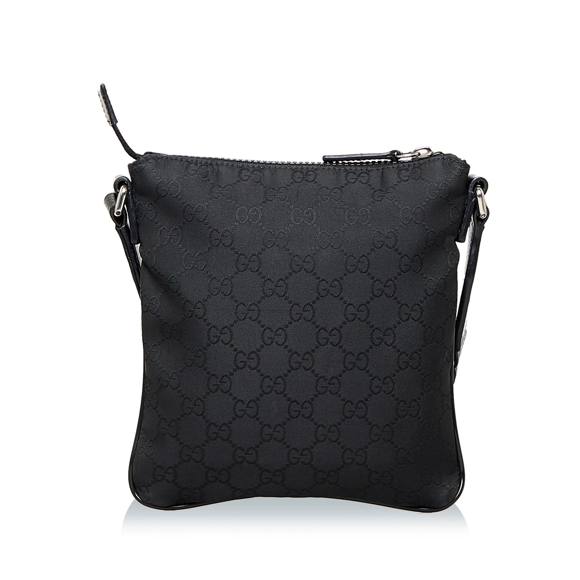 Gucci Monogram Canvas Crossbody