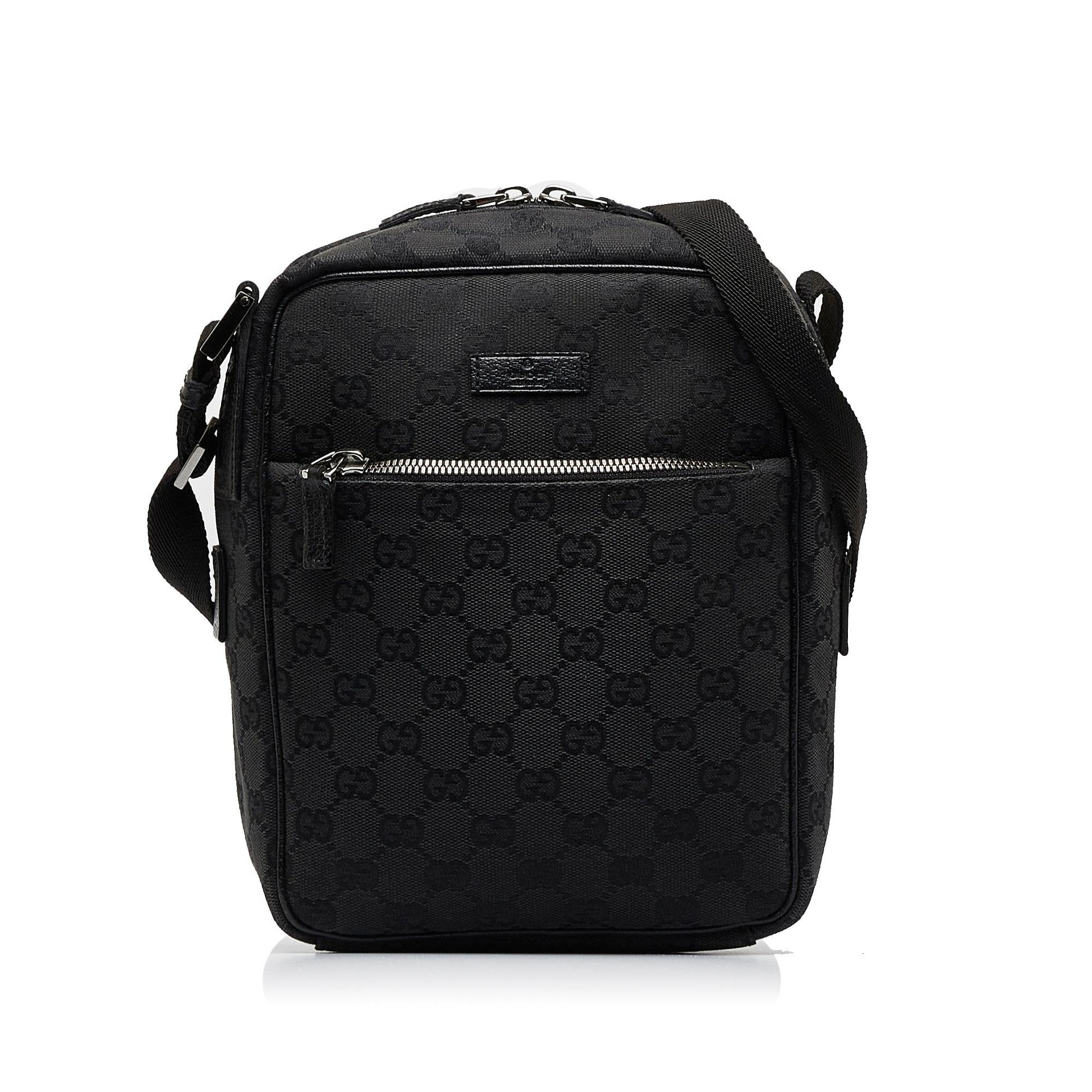 Gucci Monogram Canvas Crossbody