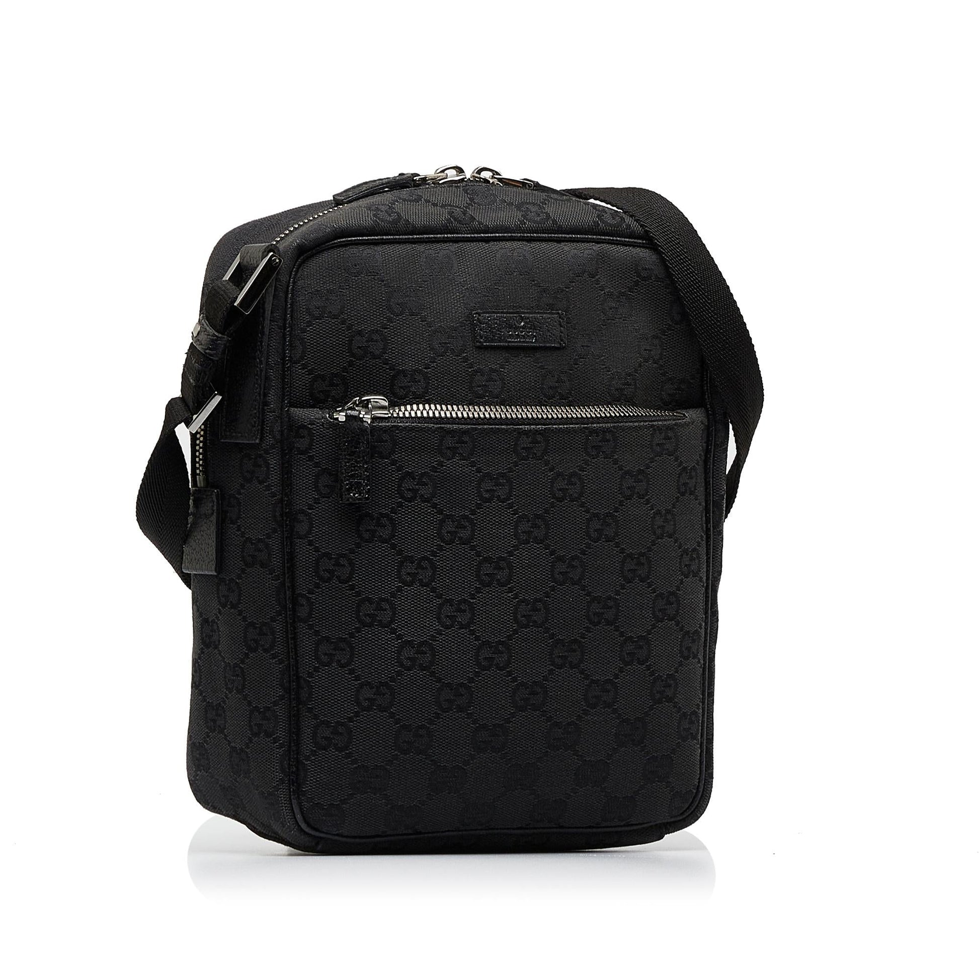 Gucci Monogram Canvas Crossbody