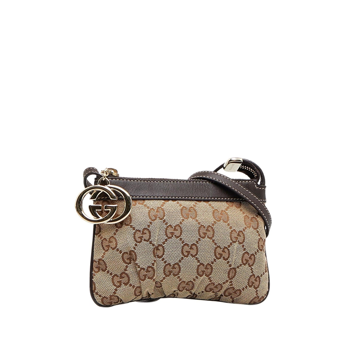 Gucci Monogram Canvas Crossbody