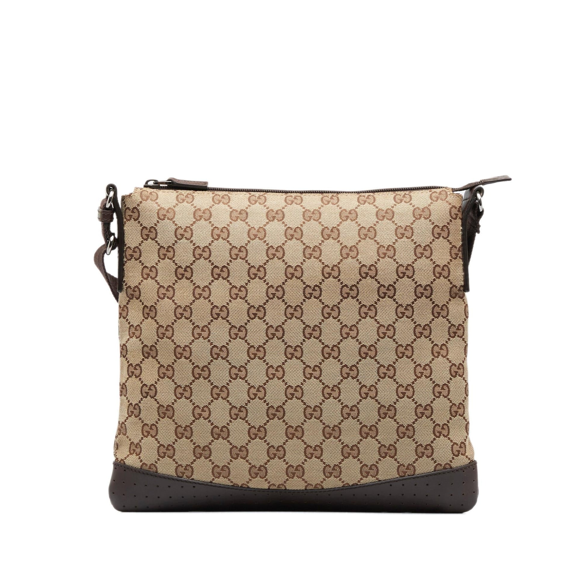 Gucci Monogram Canvas Crossbody