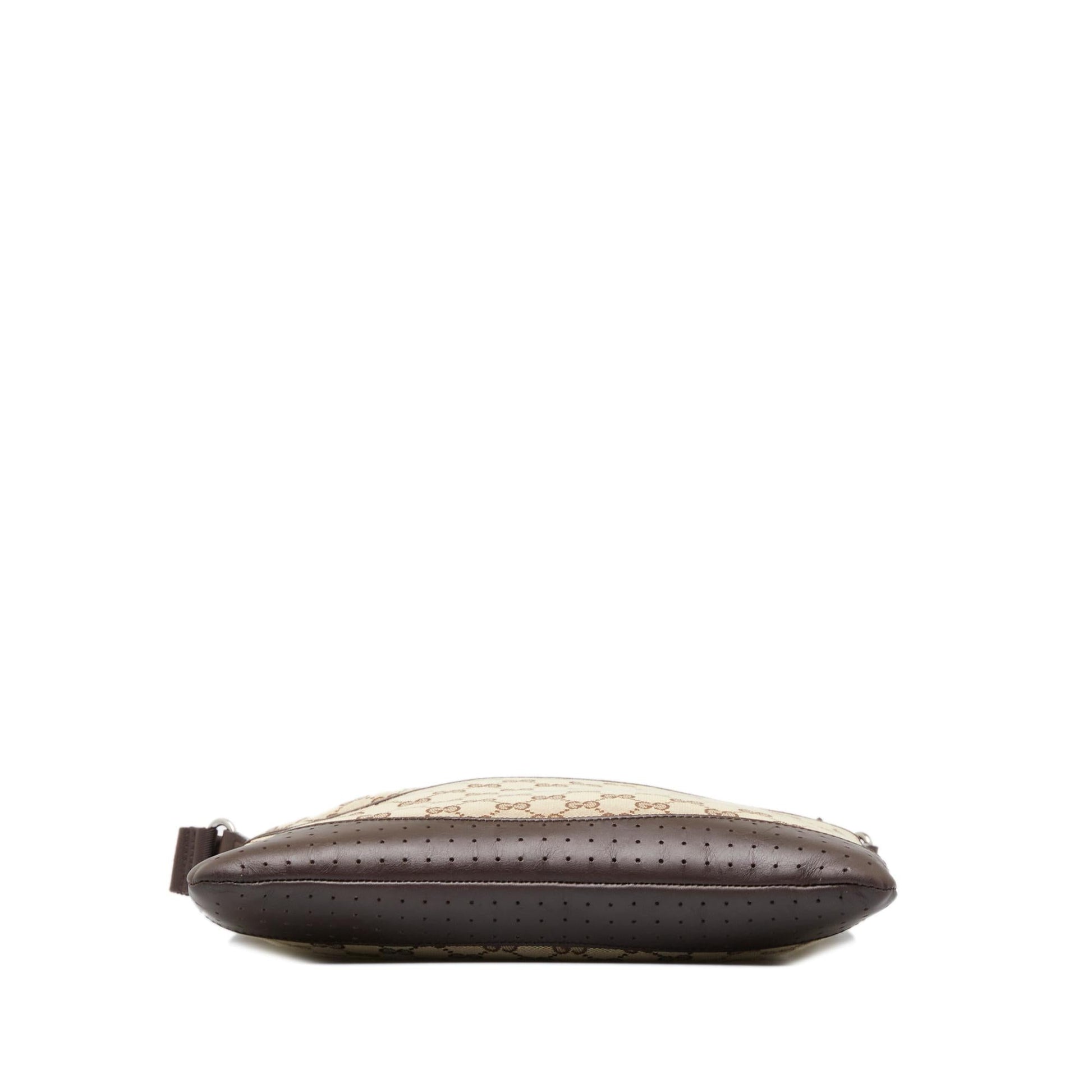 Gucci Monogram Canvas Crossbody