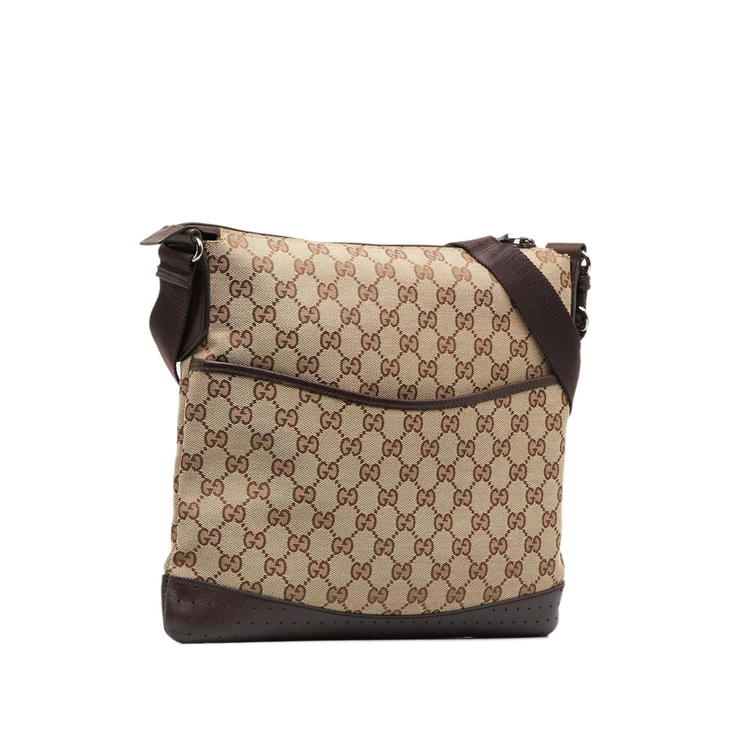 Gucci Monogram Canvas Crossbody