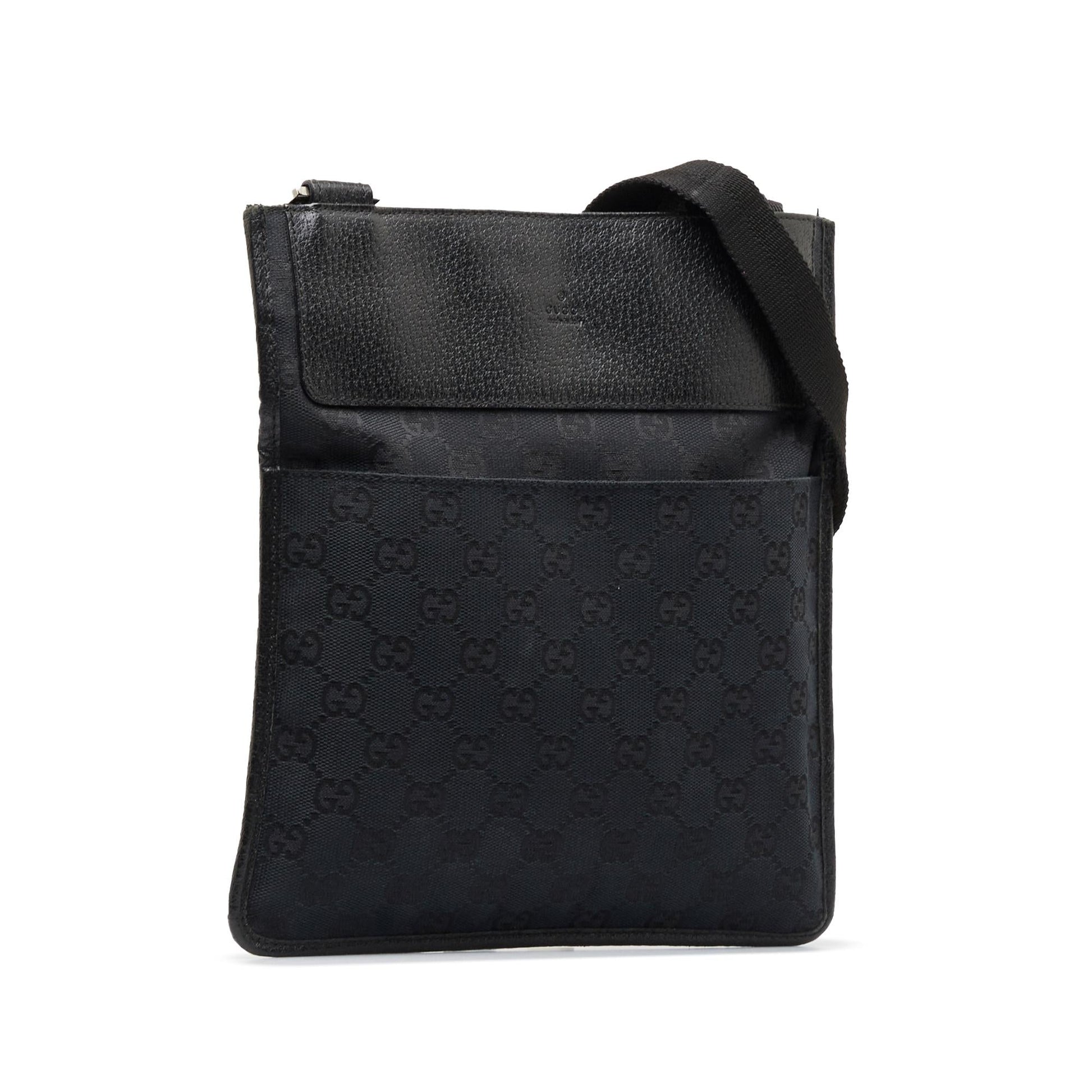 Gucci Monogram Canvas Crossbody