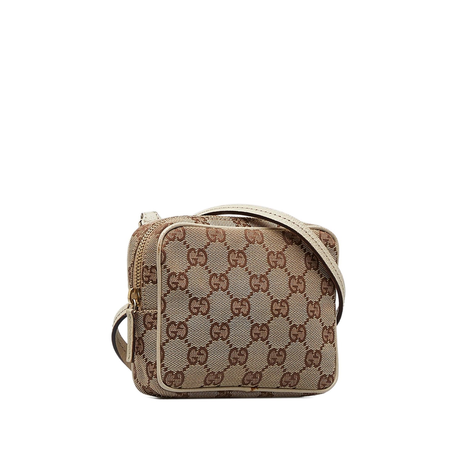 Gucci Monogram Canvas Crossbody