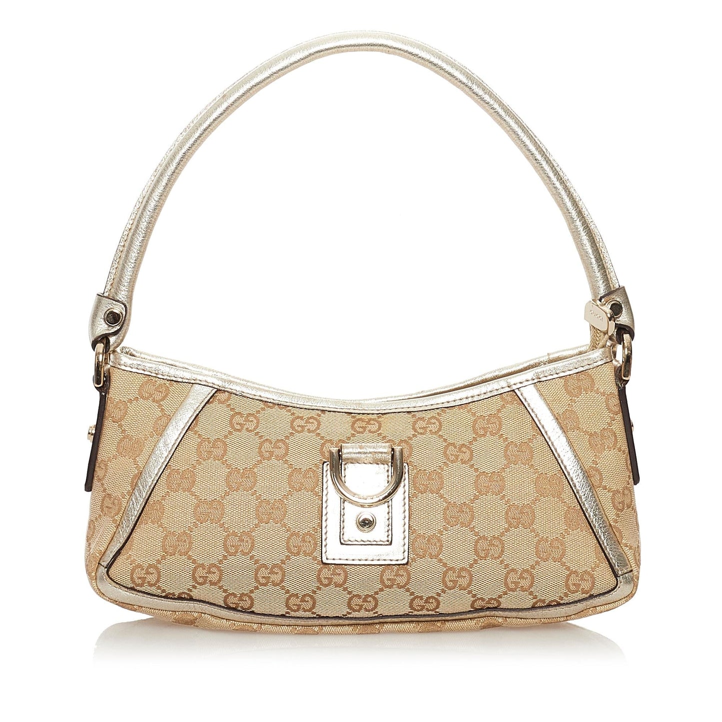 Gucci GG Canvas D-Ring Abbey Baguette (SHG-32278)