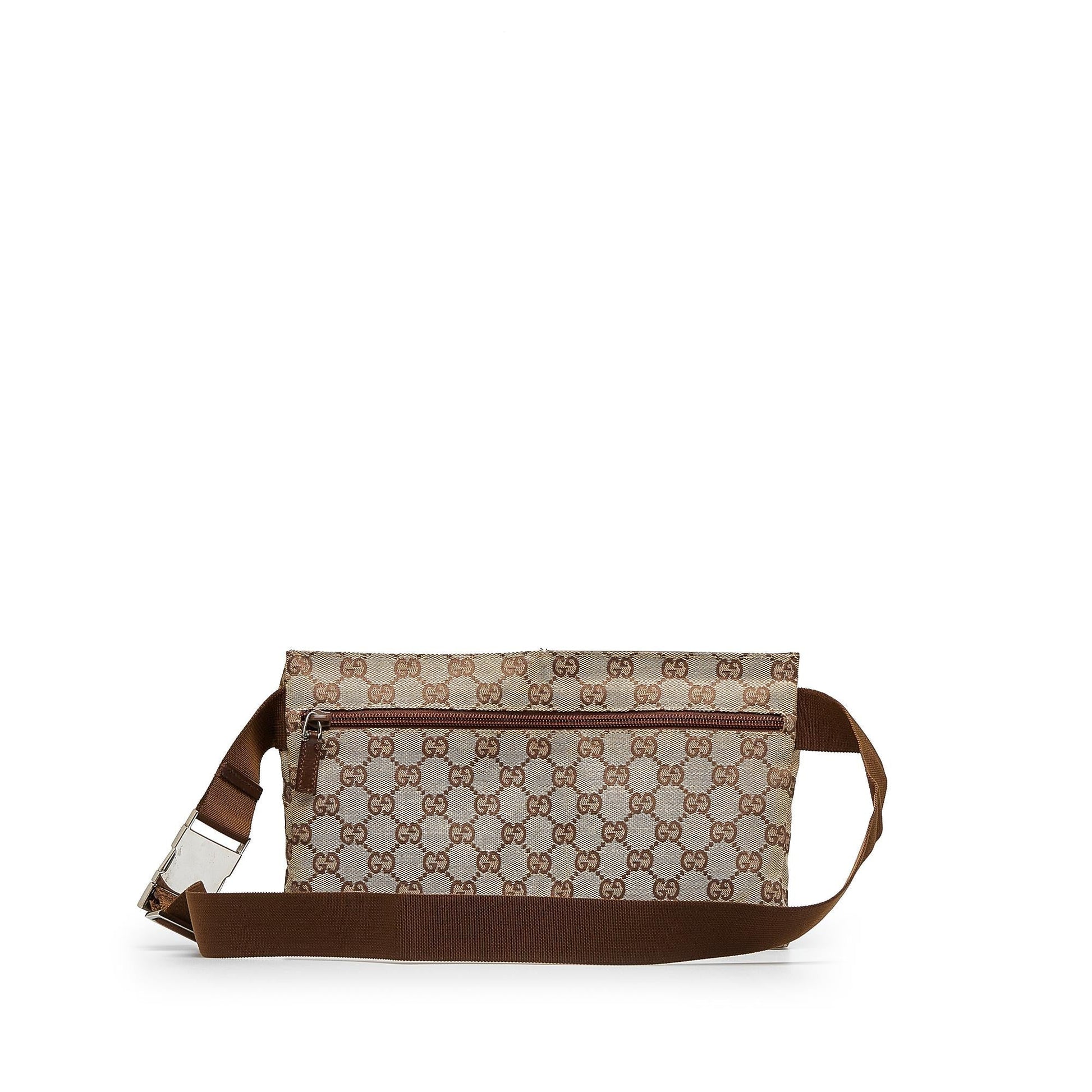 Gucci Monogram Canvas Crossbody