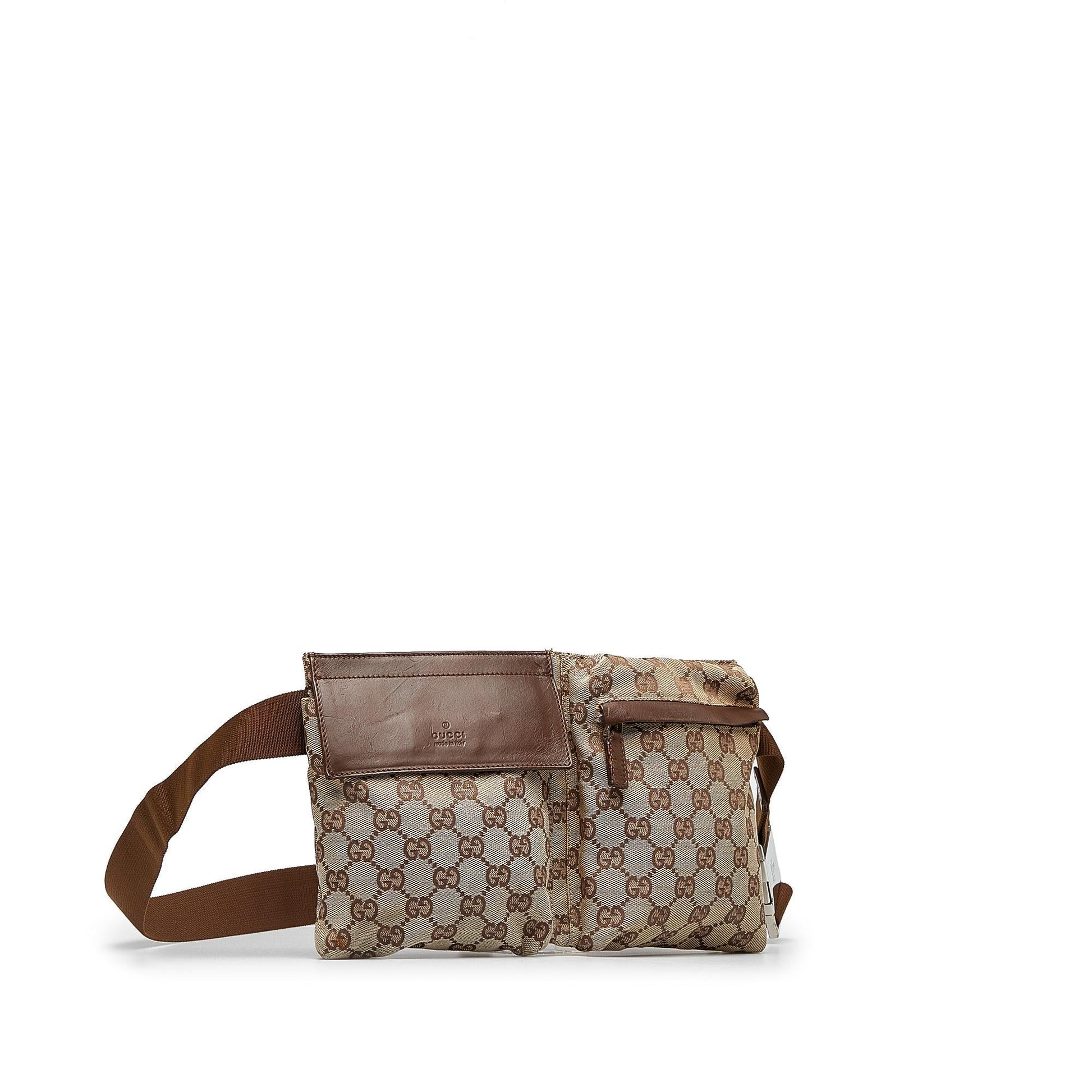Gucci Monogram Canvas Crossbody