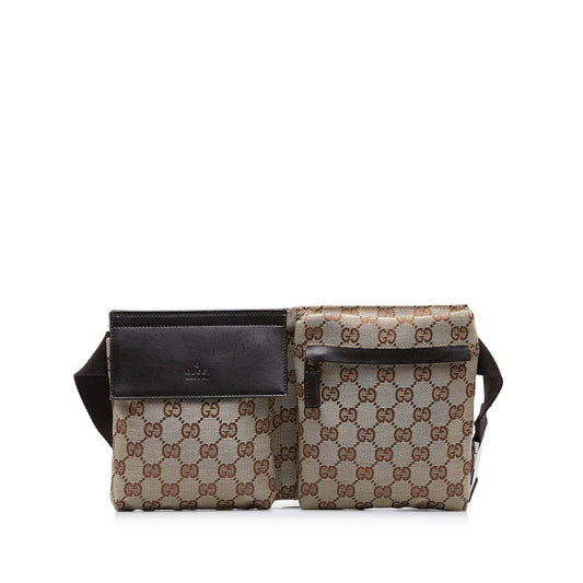 Gucci Canvas Shoulder Bag