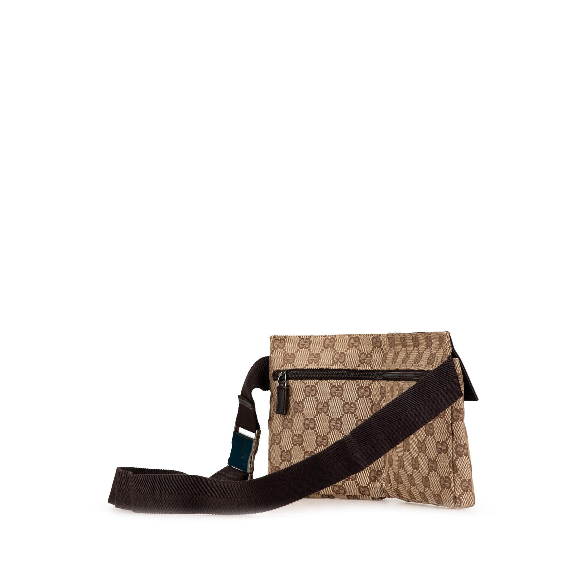 Gucci Canvas Shoulder Bag