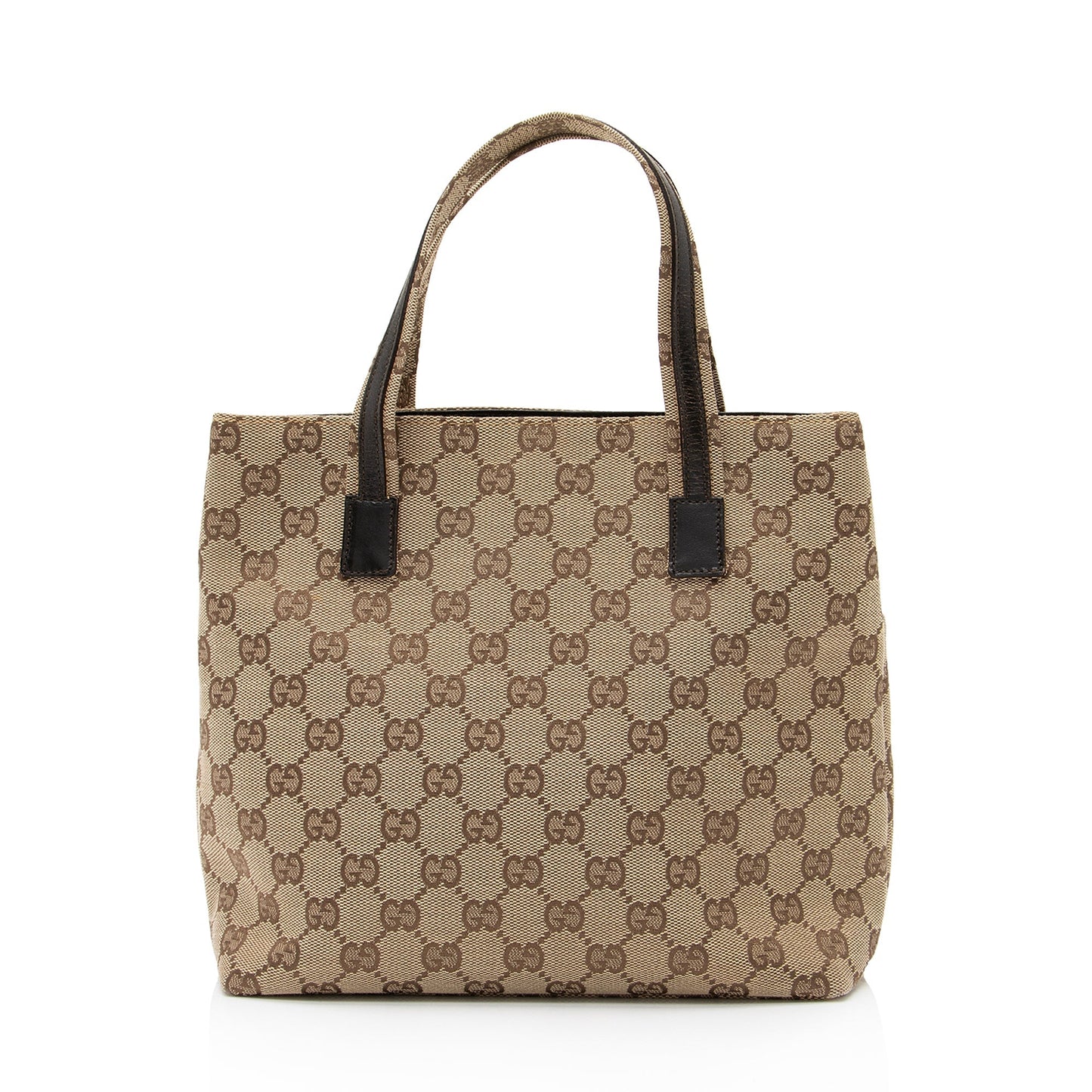 Gucci GG Canvas Double Pocket Tote (SHF-23270)