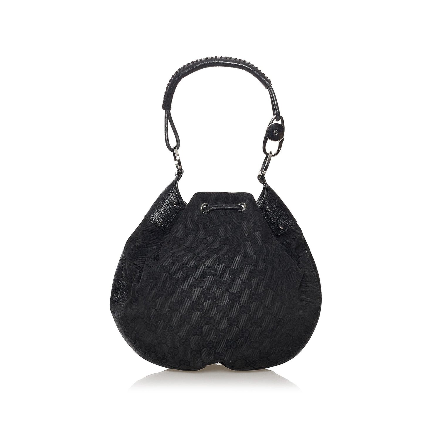 Gucci GG Canvas Drawstring Shoulder Bag (SHG-32220)