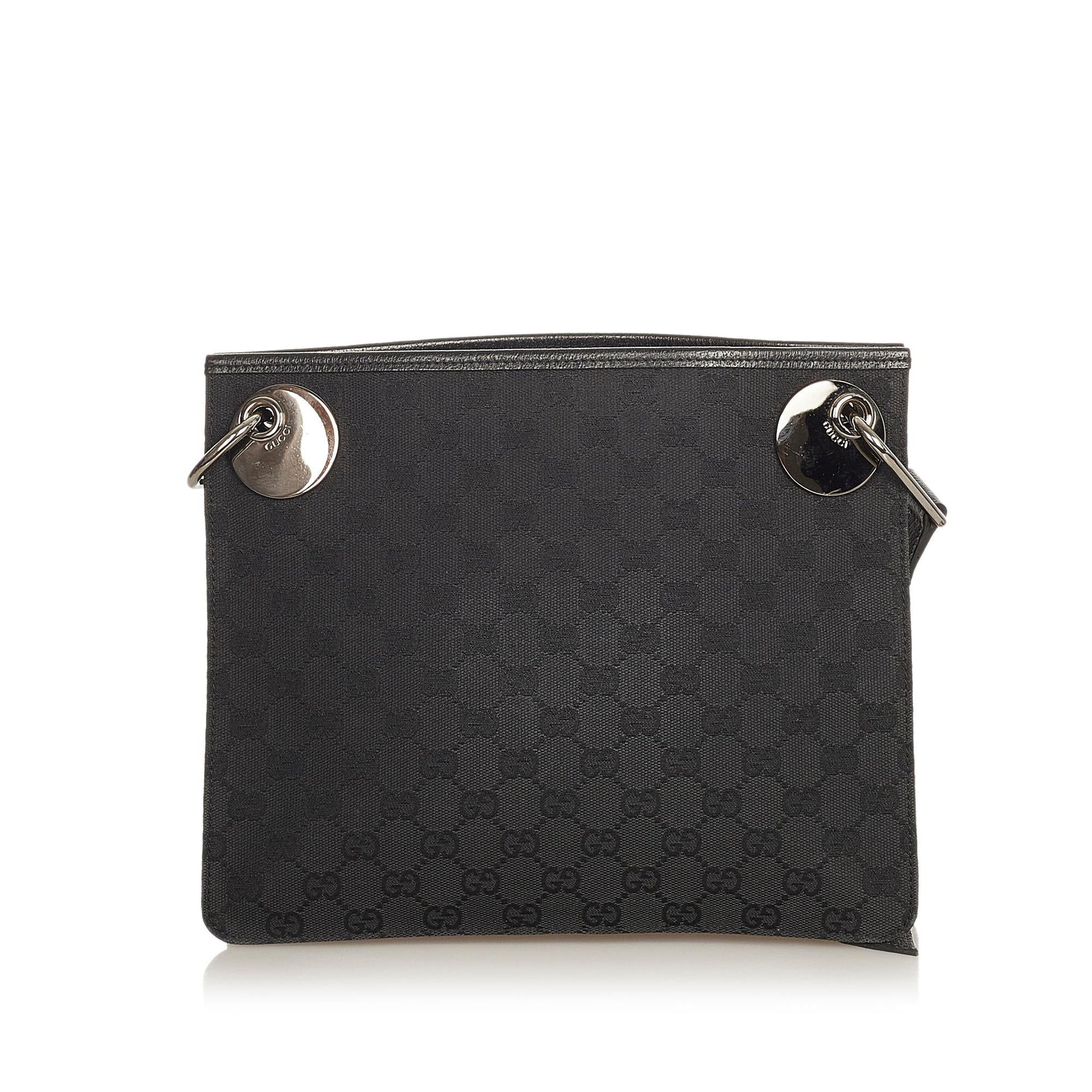 Gucci GG Canvas Eclipse Crossbody Bag (SHG-24995)