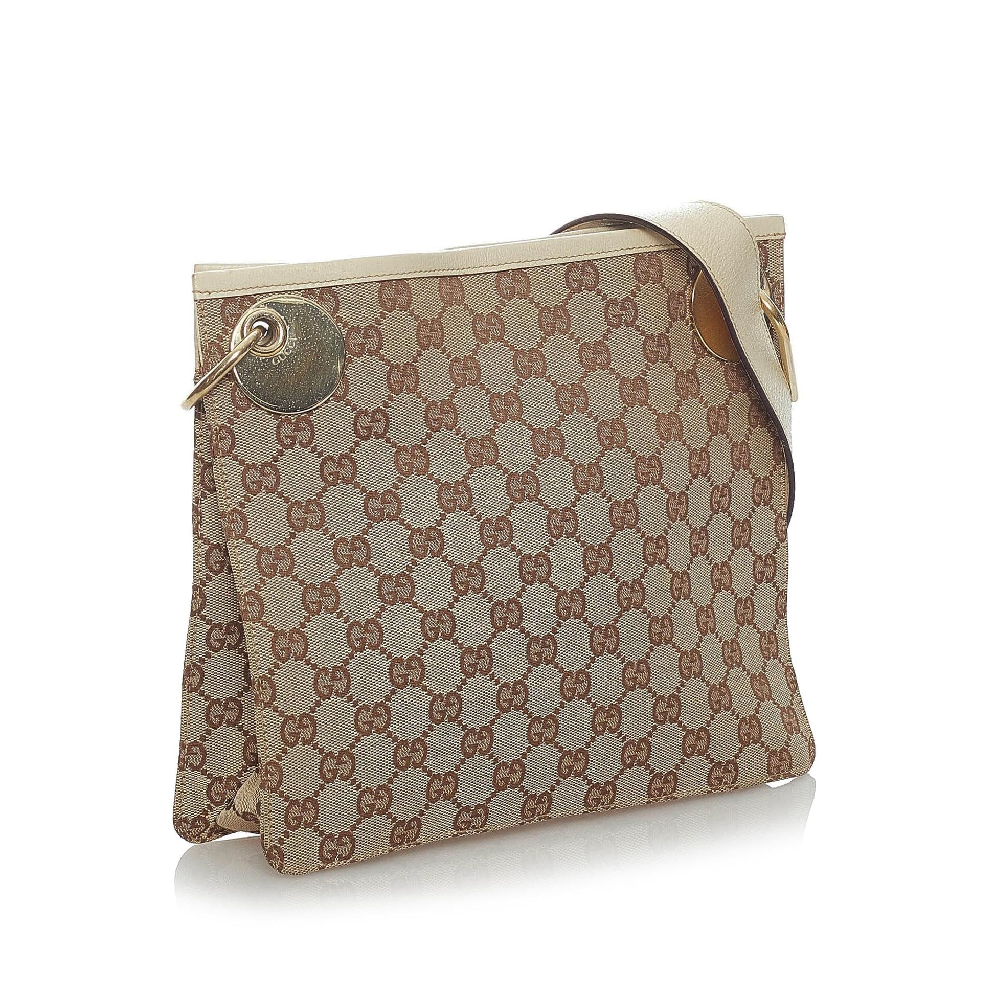 Gucci GG Canvas Eclipse Crossbody Bag (SHG-31631)
