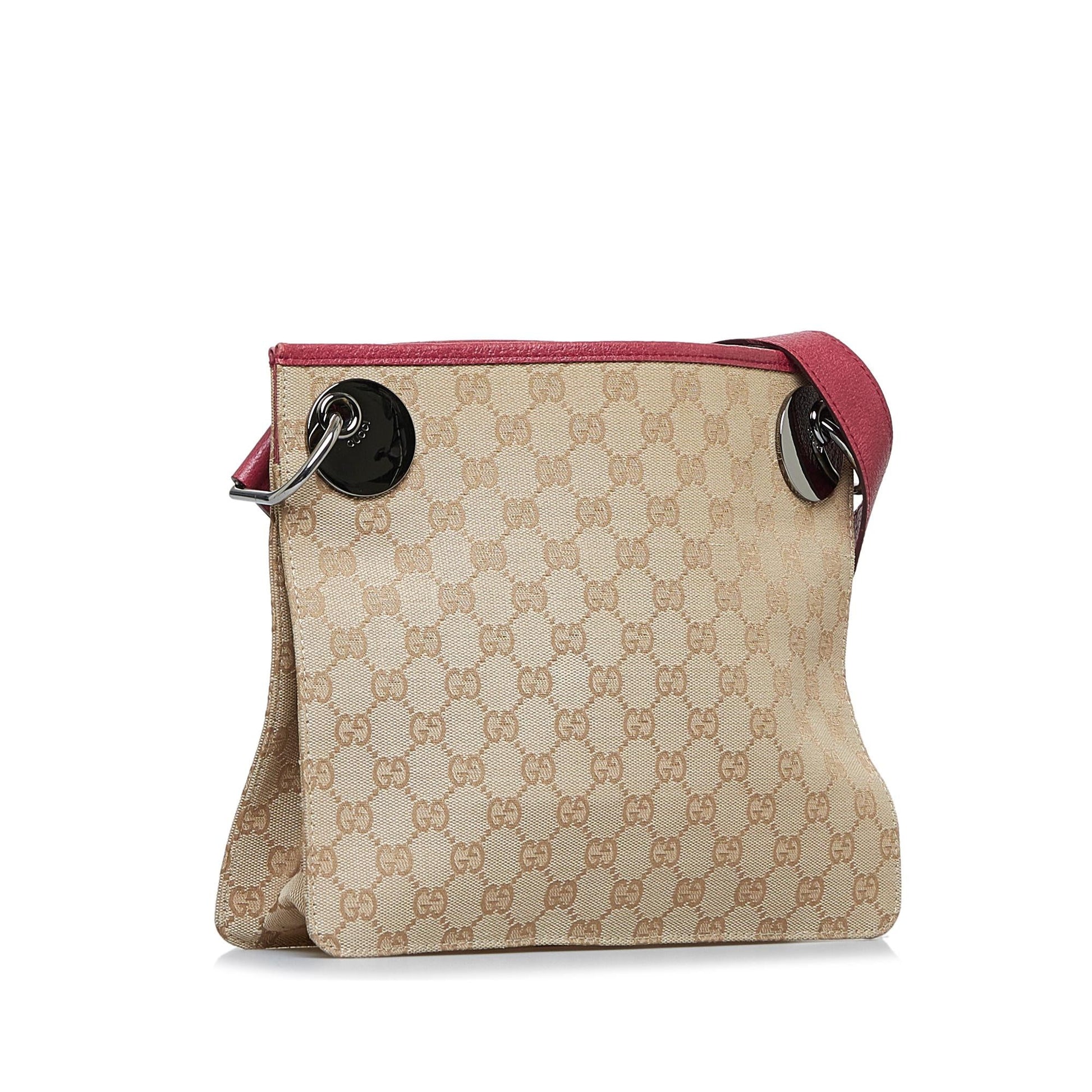 Gucci Monogram Canvas Crossbody