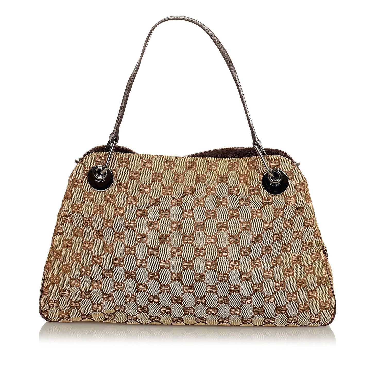 Gucci GG Canvas Eclipse Shoulder Bag (SHG-24502)