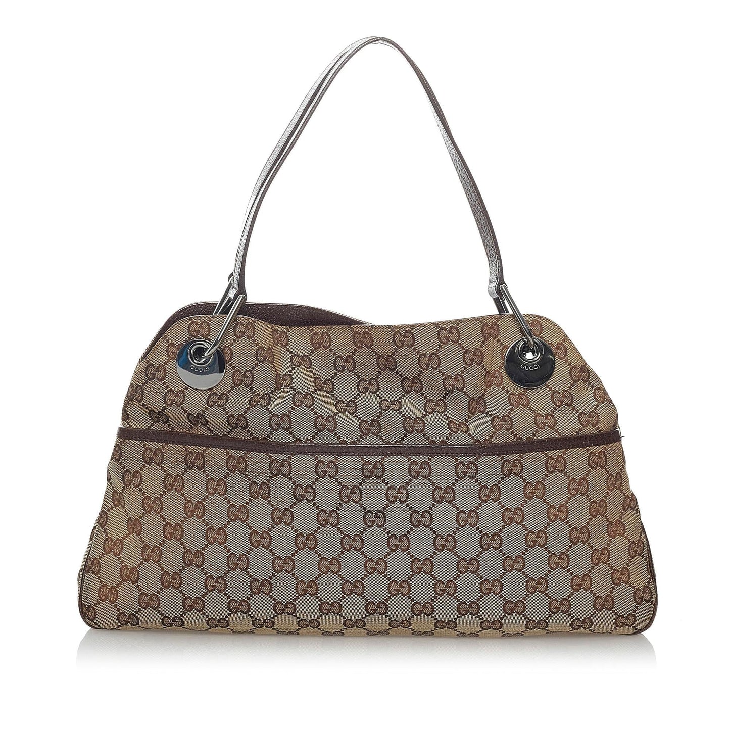 Gucci Canvas Shoulder Bag Style 13
