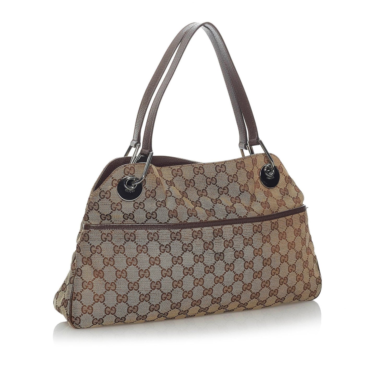 Gucci Canvas Shoulder Bag Style 13