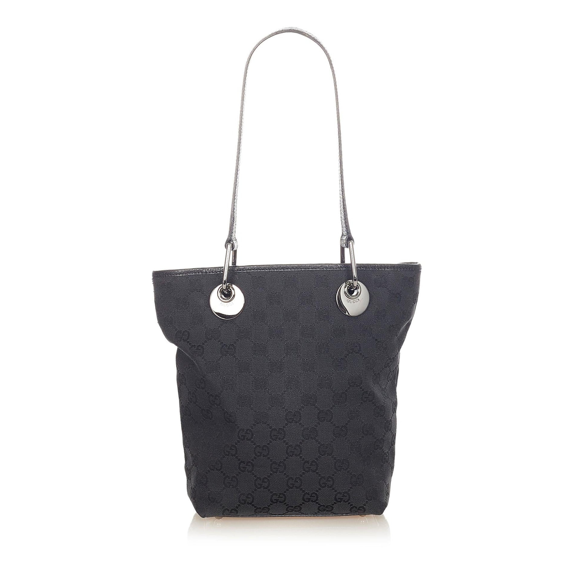 Gucci GG Canvas Eclipse Shoulder Bag (SHG-31654)