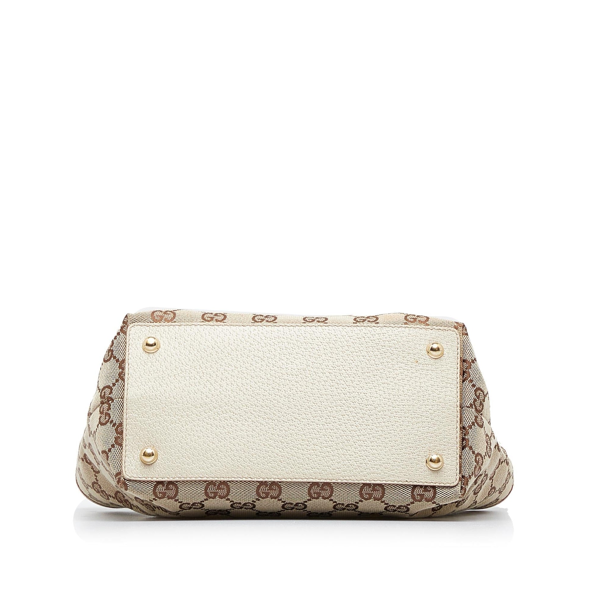 Gucci Monogram Canvas Crossbody