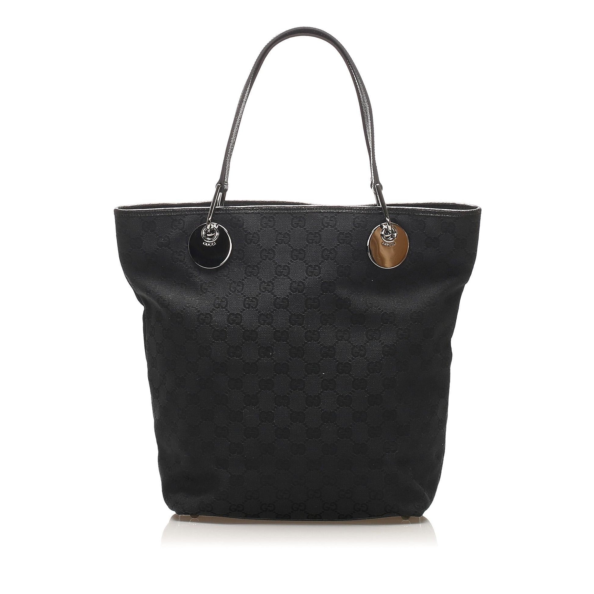 Gucci Canvas Monogram Tote Style 147