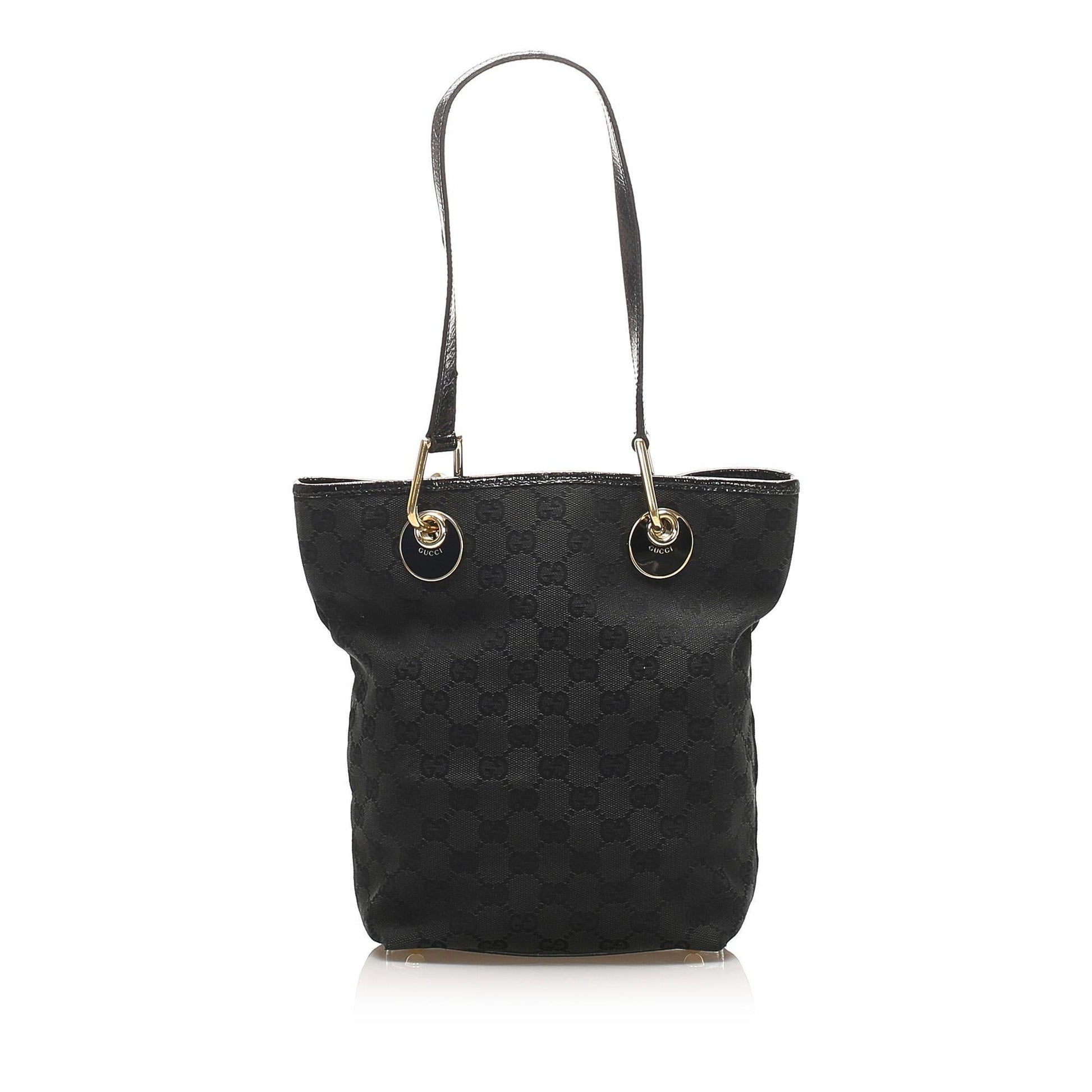 Gucci Canvas Monogram Tote Style 144