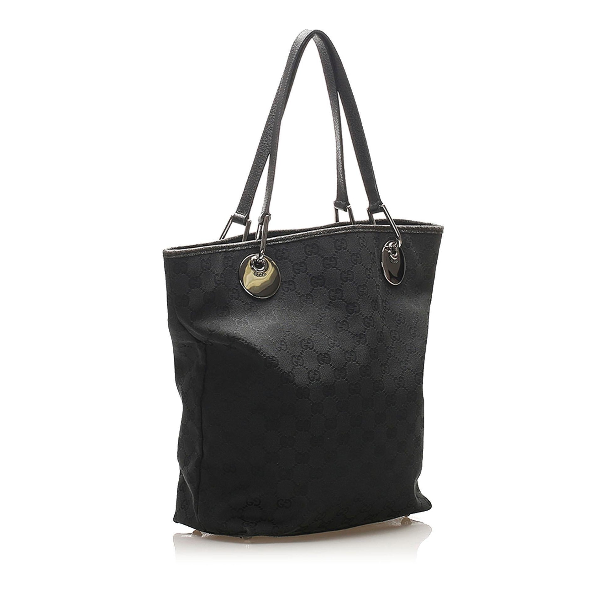 Gucci Canvas Monogram Tote Style 132