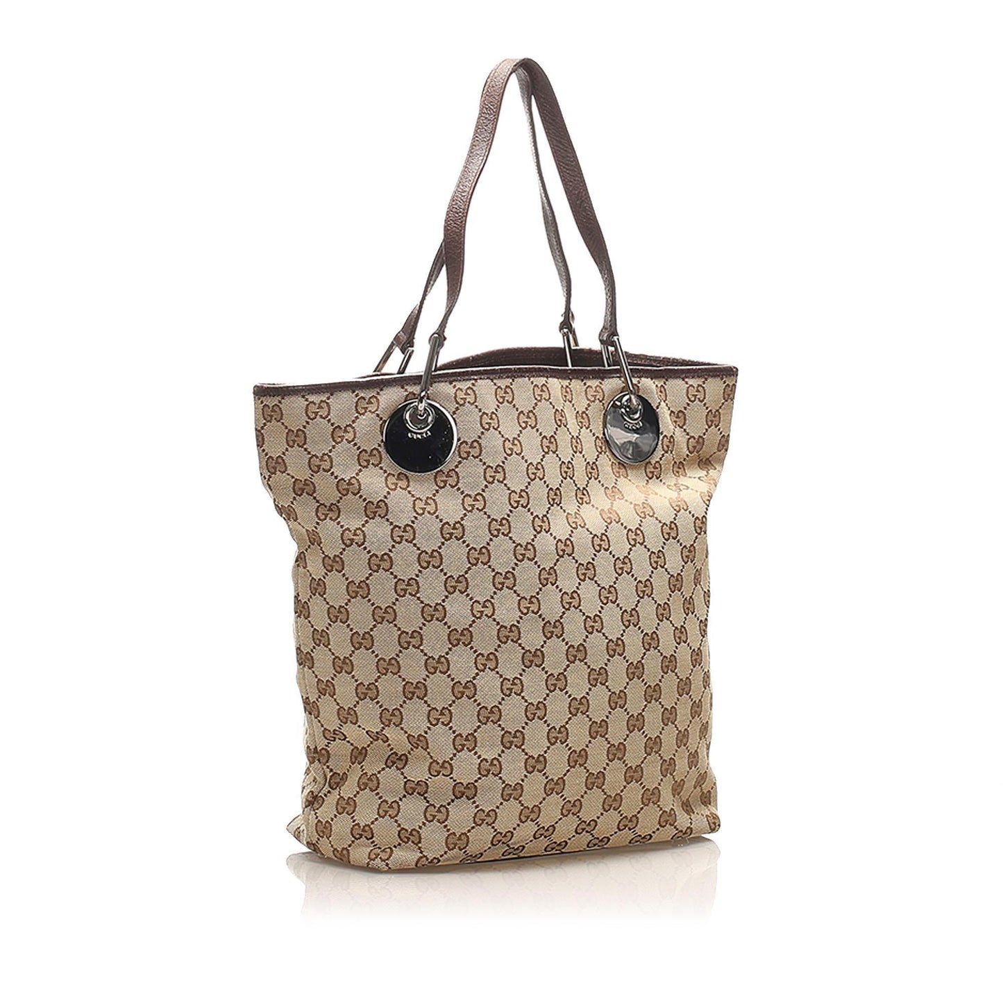Gucci Canvas Monogram Tote Style 130